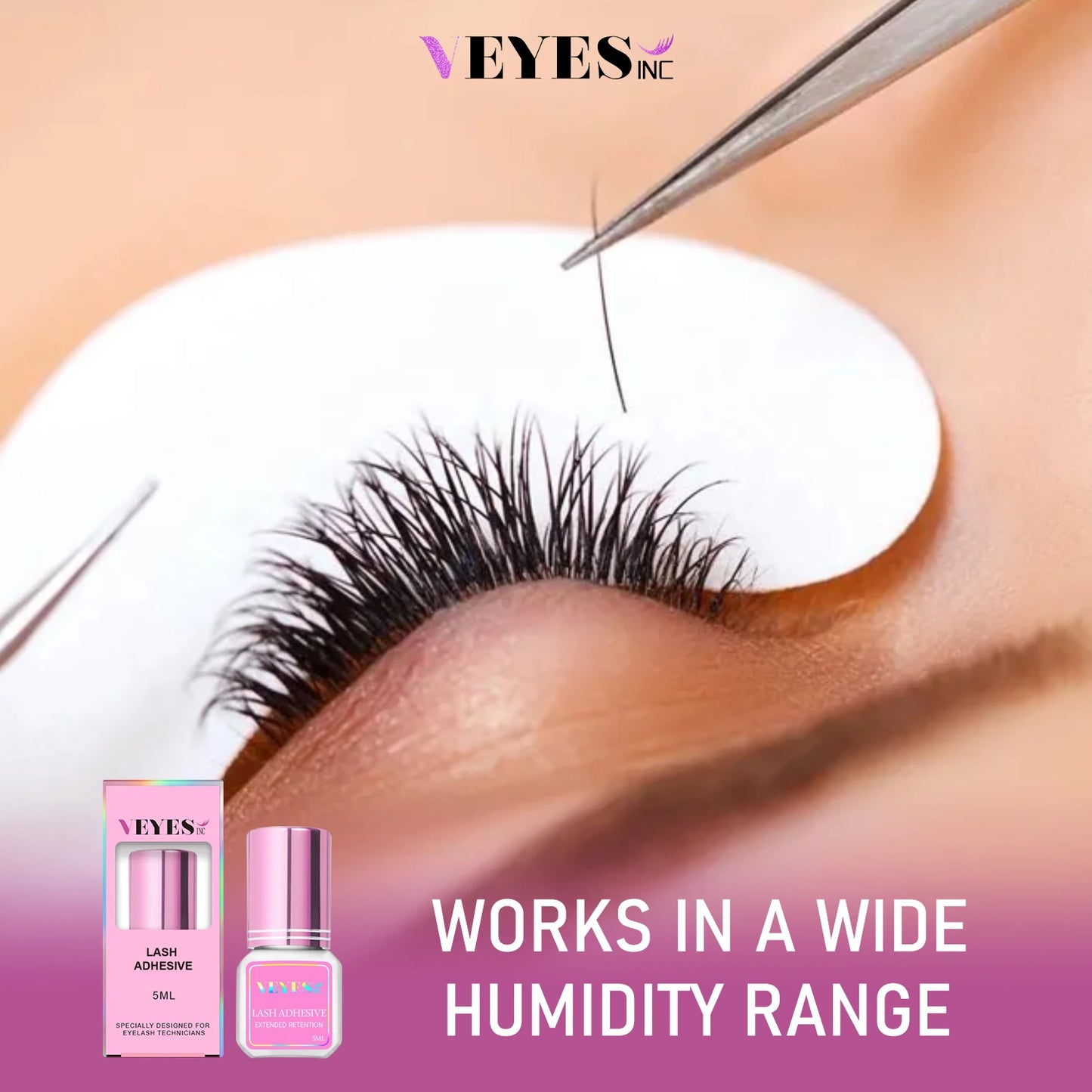 Extra Strong 0.5 second Lash Adhesive from the PenelopeRaine StatementLashes Collection