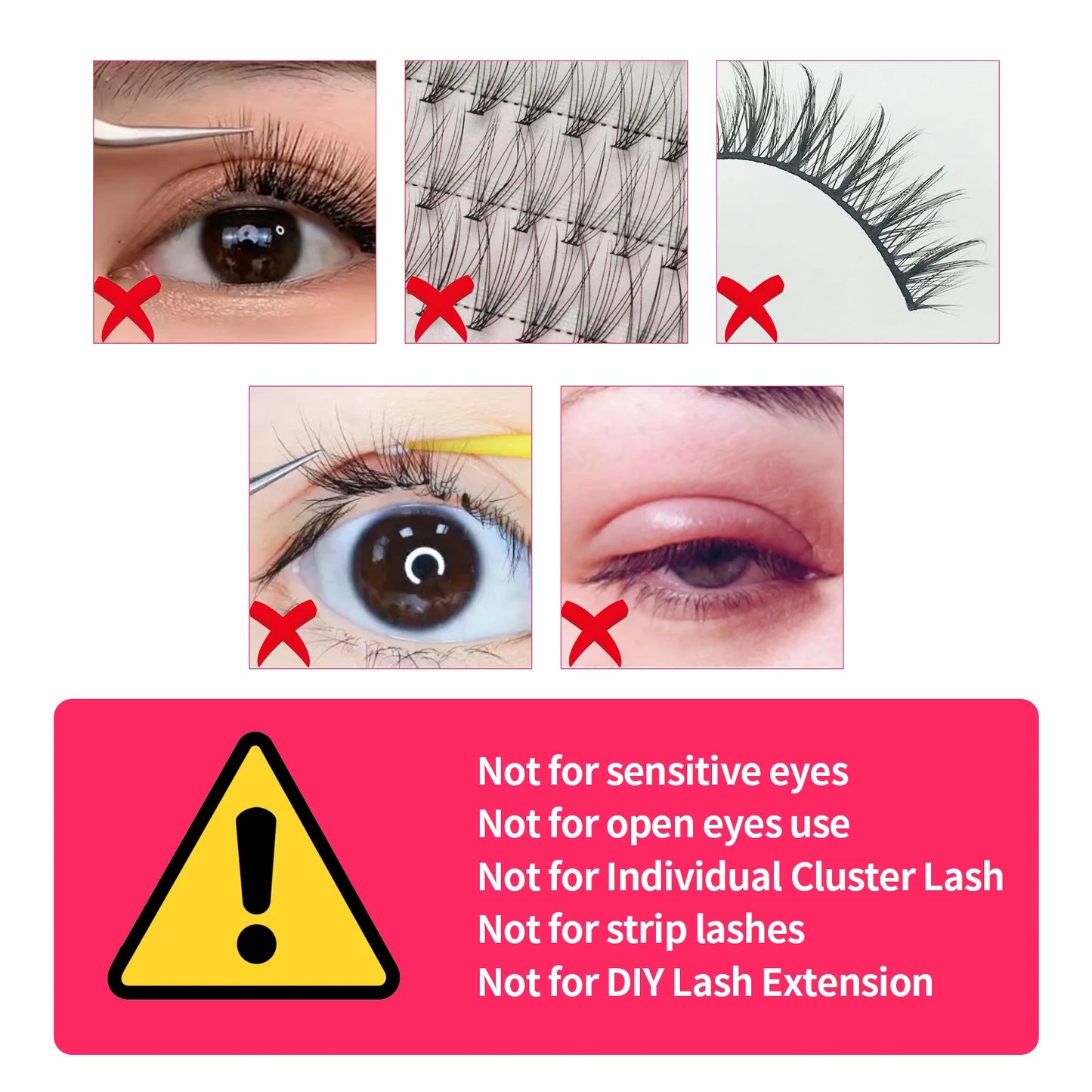 Extended Retention 0.5 second Lash Adhesive from the PenelopeRaine StatementLashes Collection