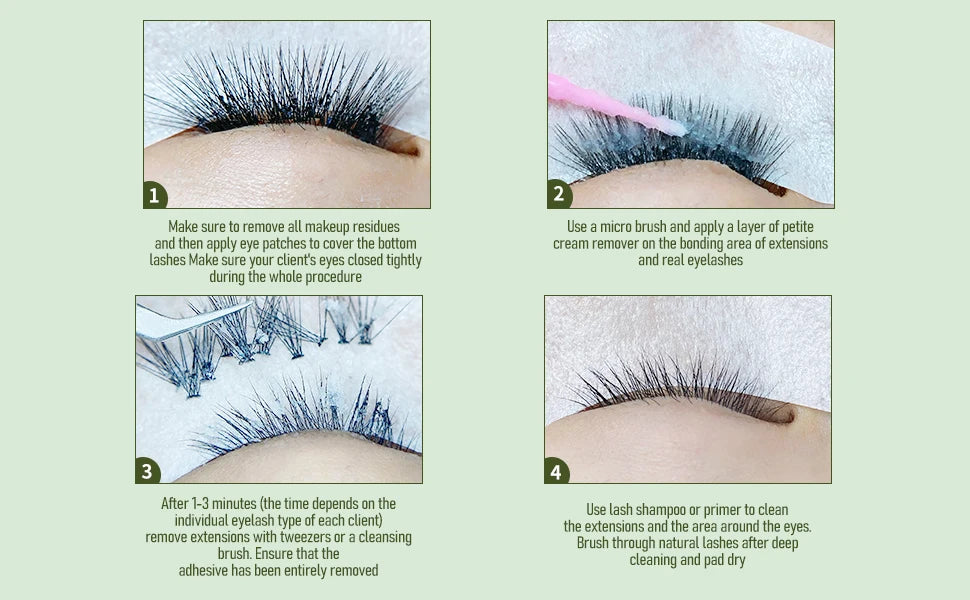 Eyelash Extensions Cream Remover from the PenelopeRaine StatementLashes Collection