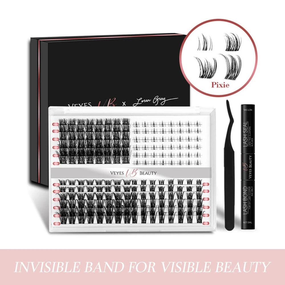 "ALL-IN-ONE" DIY Cluster Lashes Kit from PenelopeRaine StatementLashes Collection