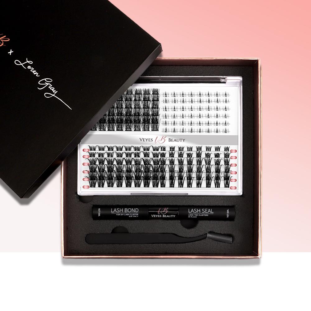 "ALL-IN-ONE" DIY Cluster Lashes Kit from PenelopeRaine StatementLashes Collection